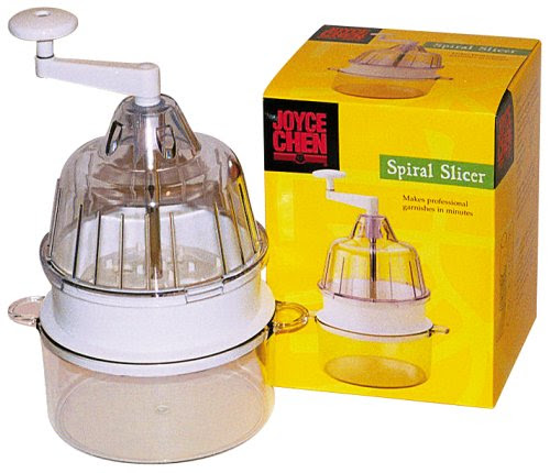 recipes for spaghetti:Joyce Chen 51-0662 Saladacco Spiral Slicer, White