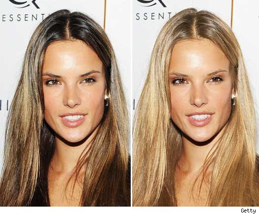 alessandra ambrosio hair color. alessandra ambrosio hair up.