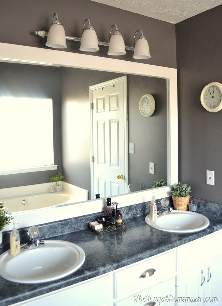 Large Framed Bathroom Mirrors | online information