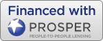 Financed with Prosper, people-to-people lending