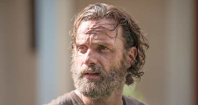 Andrew Lincoln as Rick Grimes - The Walking Dead _ Season 5, Episode 9 - Photo Credit: Gene Page/AMC