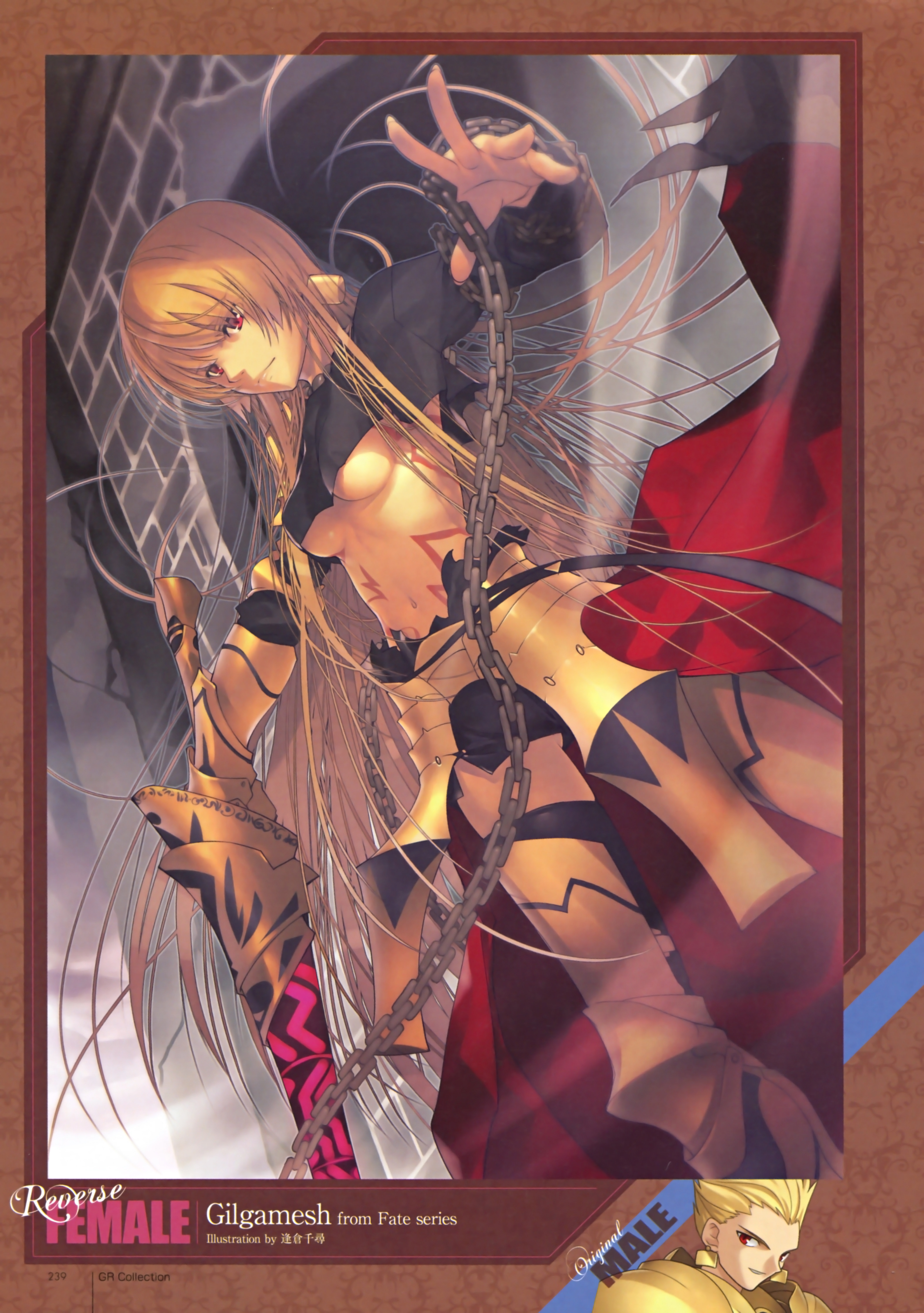 Chihiro Aikura Type Moon Ace Vol 5 Gender Reversal Gilgamesh Minitokyo