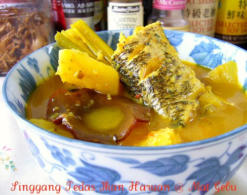 Singgang Pedas Ikan Haruan