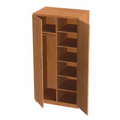 Repositionable Replay Wardrobe Color: Folkstone, Size: 84