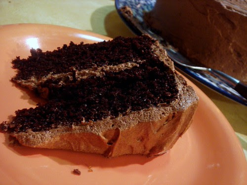 chocolate layer cake