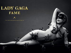 Lady Gaga has stripped off in the edgy new advertisement for her first perfume. 