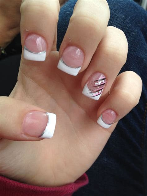 french tip nail art designs ideas design trends
