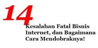 Ebook 14 Kesalahan Fatal Bisnis Internet dan Bagaimana Cara Mendobraknya