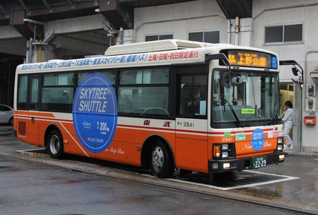 Kara Yanのきまま日記 スカイツリーシャトル上野 浅草線 東武バス