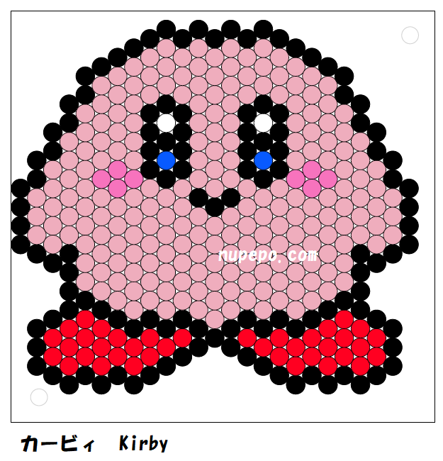 アクアビーズの図案作成について 国家資格マニア ぬっぺふほふの日記