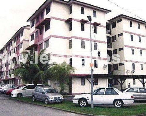 Lelong Auction Seri Pauh Flat in Taman Pauh Penang - RM 