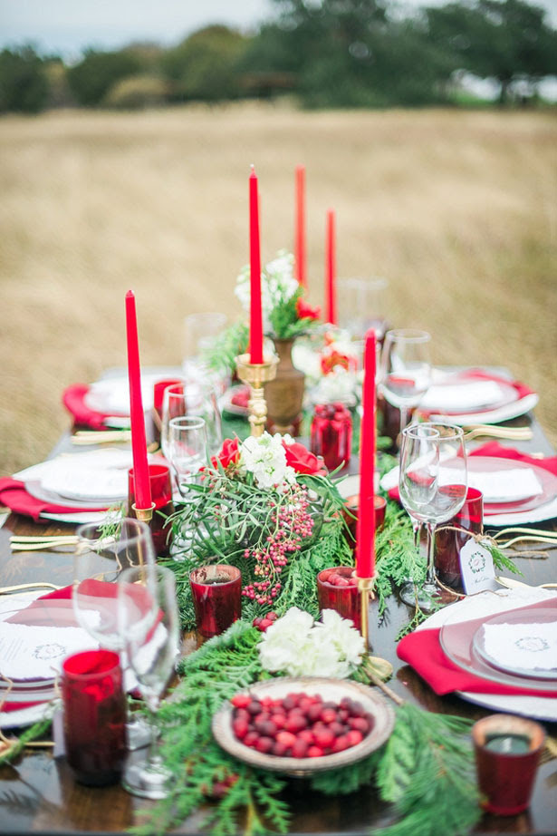 17 Winter Wedding Table Decor Ideas