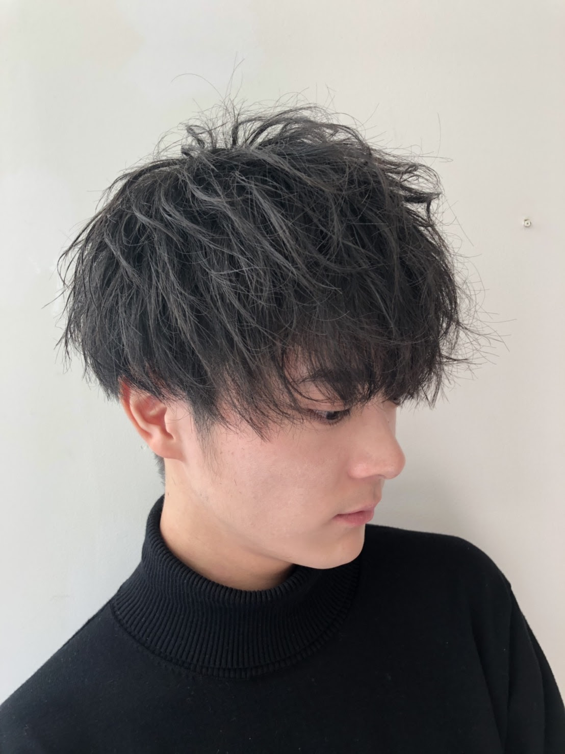 メンズパーマ増えてます 神戸 梅田 心斎橋の美容院care ケア ヘアサロン 美容院