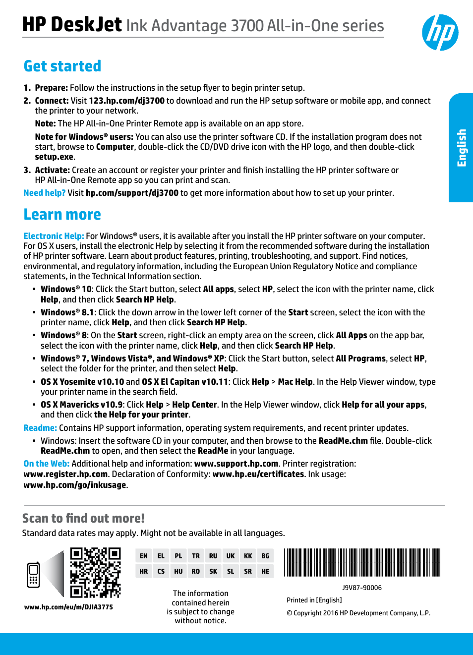 Hp Deskjet F370 Treiber - HP Deskjet Ink Advantage 3515 ...