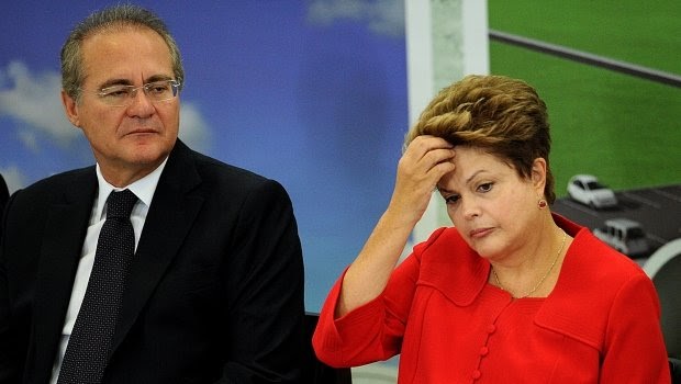 Dilma se reúne com Renan para calcular apoio de PMDB a Lula