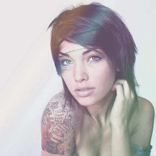 tattooed girl