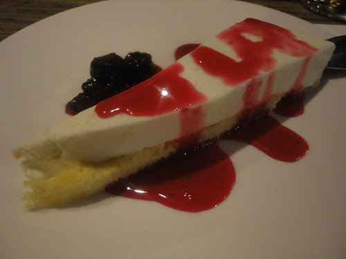Tarta de queso del restaurante la Catedral