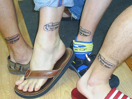 teds tattoo. Ted Alvarez Cycling Tattoo