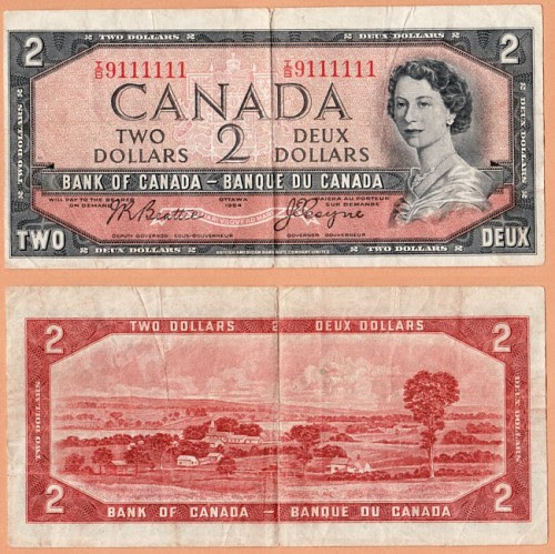 When the Canadian two-dollar coin appeared in 1996 (dubbed the 'toonie' in a 