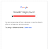 Sign Into Google Account / If information is already filled in and you need to .