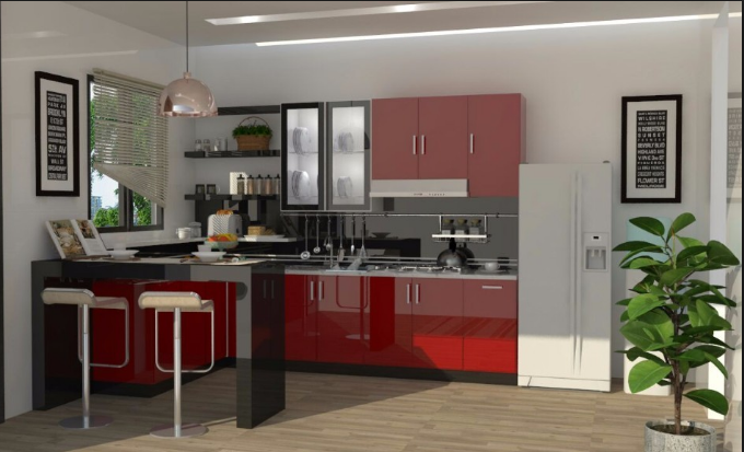Gambar Kitchen Set Dari Bahan Aluminium Kitchen 