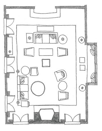 Living Room on Living Room Salon Floor Plan   Flickr   Photo Sharing