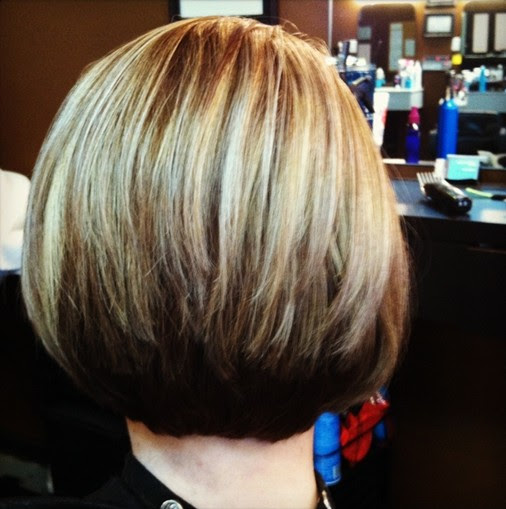 Layered, Stacked Bob Haircut - PoPular Haircuts