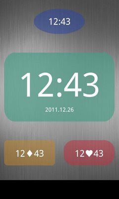 Nice Simple Clock Widget