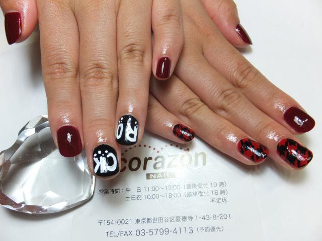 Corazon Nail お客様ネイル うたの プリンスさまっ 黒崎蘭丸さんバースデーを祝う