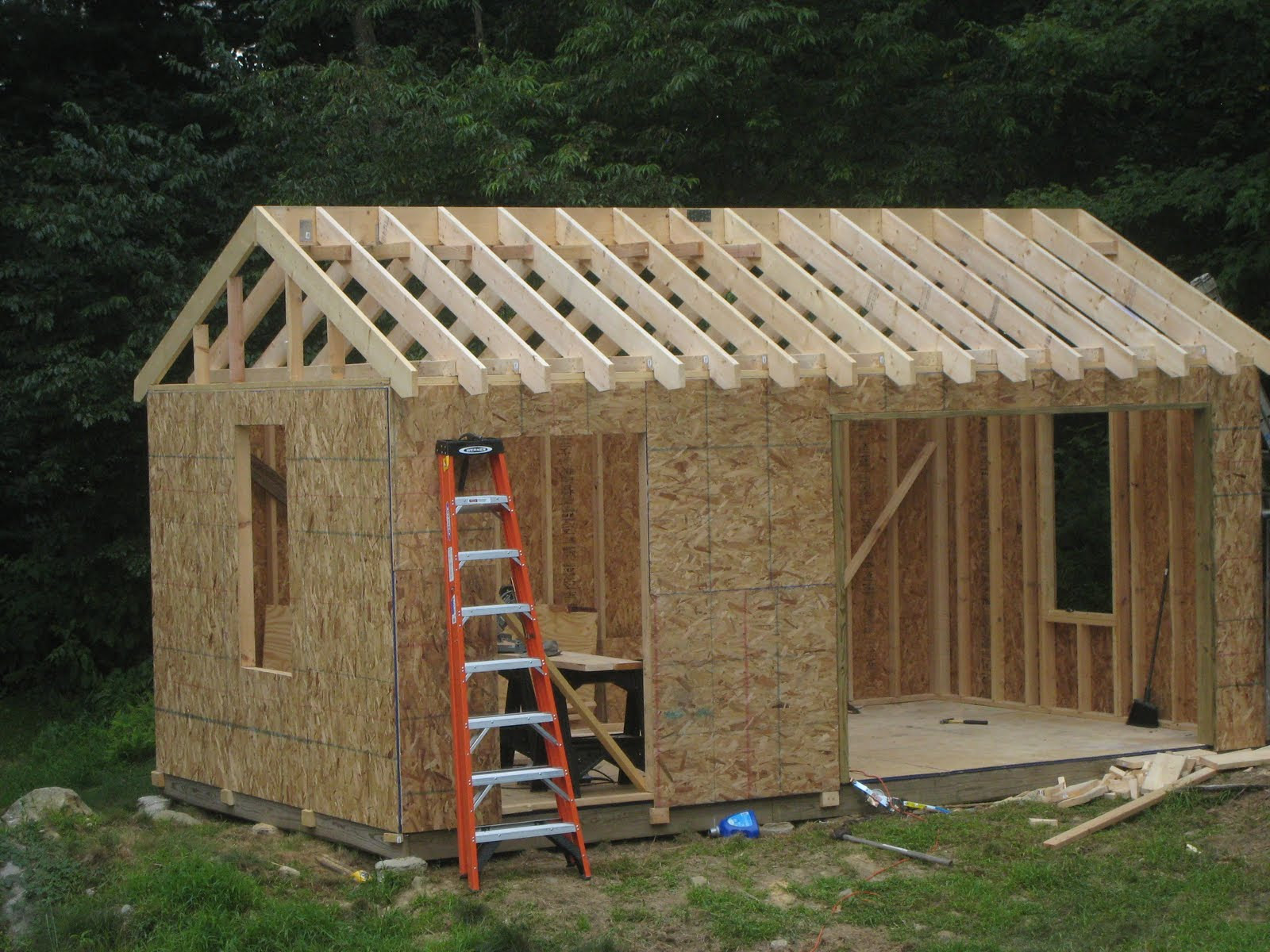 Diy Build A Shed Free Plans Www Woodworking Bofusfocus Com Pictures to 