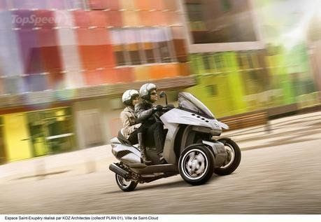 Peugeot HYbrid3 Evolution Concept. At the 67th Milan International Cycle and 