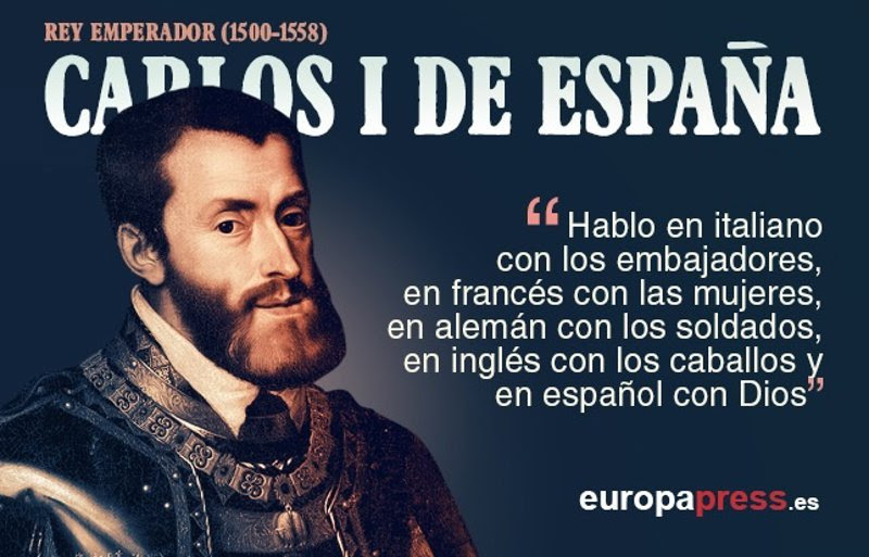 Resultado de imagen de carlos i de españa frases