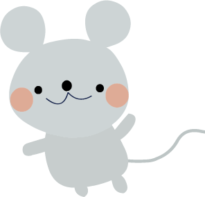 ねずみのイラスト 無料イラストフリー素材 チーズ大好きネズミ君