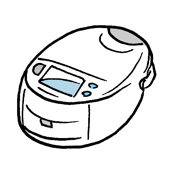 炊飯器のイラスト かわいいフリー素材が無料のイラストレイン