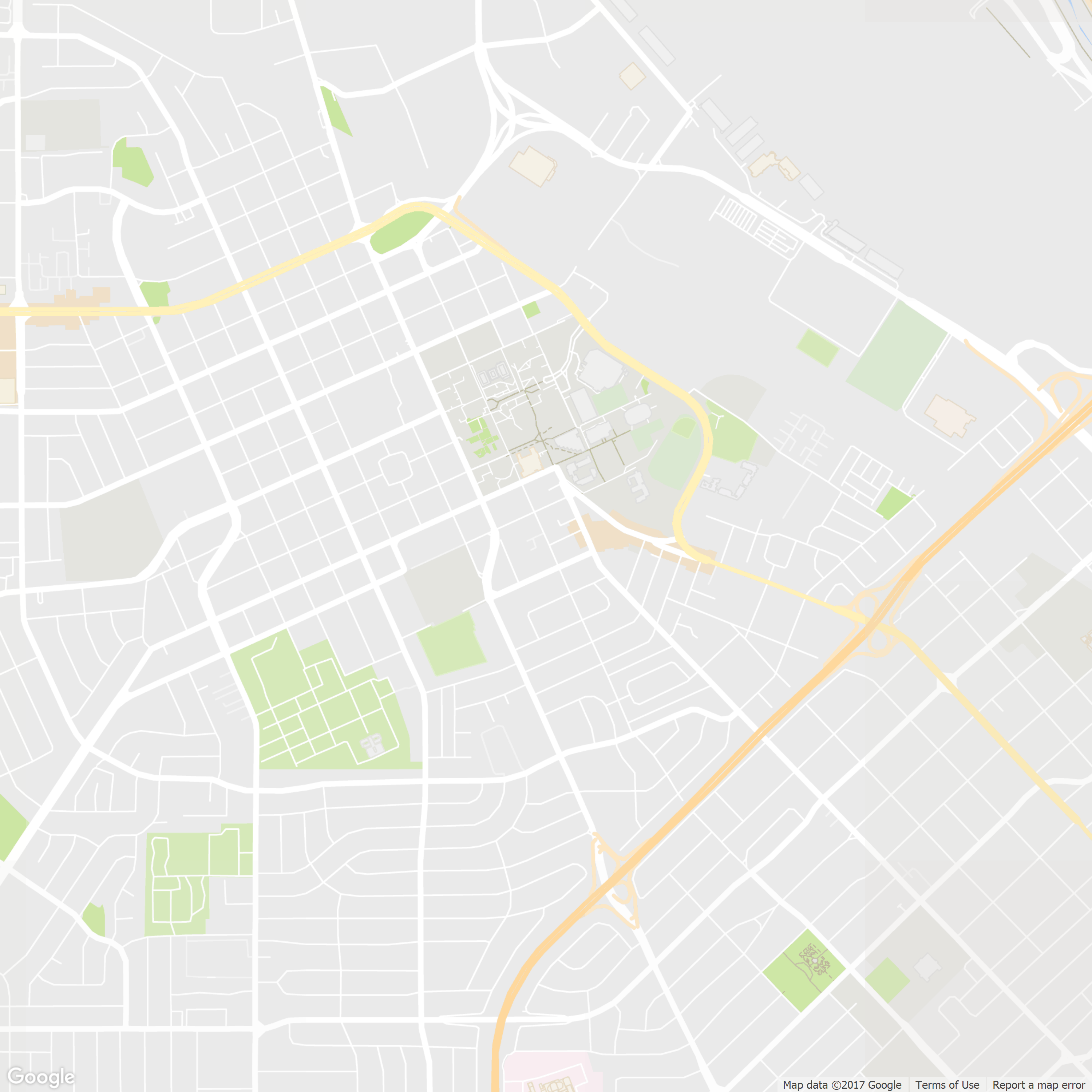 Anyone know how to get google maps without street names? I ...