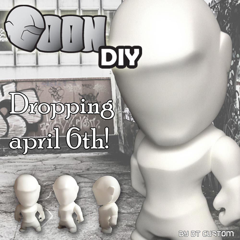 DT-Custom DIY "Goon" resin figure at ToyCon UK!