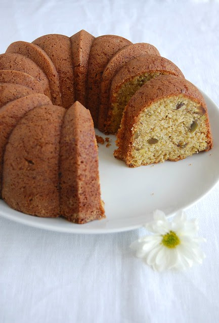 Polenta pistachio cake / Bolo de milho e pistache