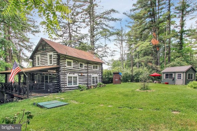Gardeners PA log cabin exterior 