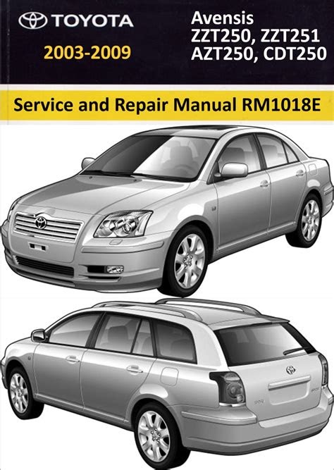 eBook Toyota Avensis Repair Manual Free