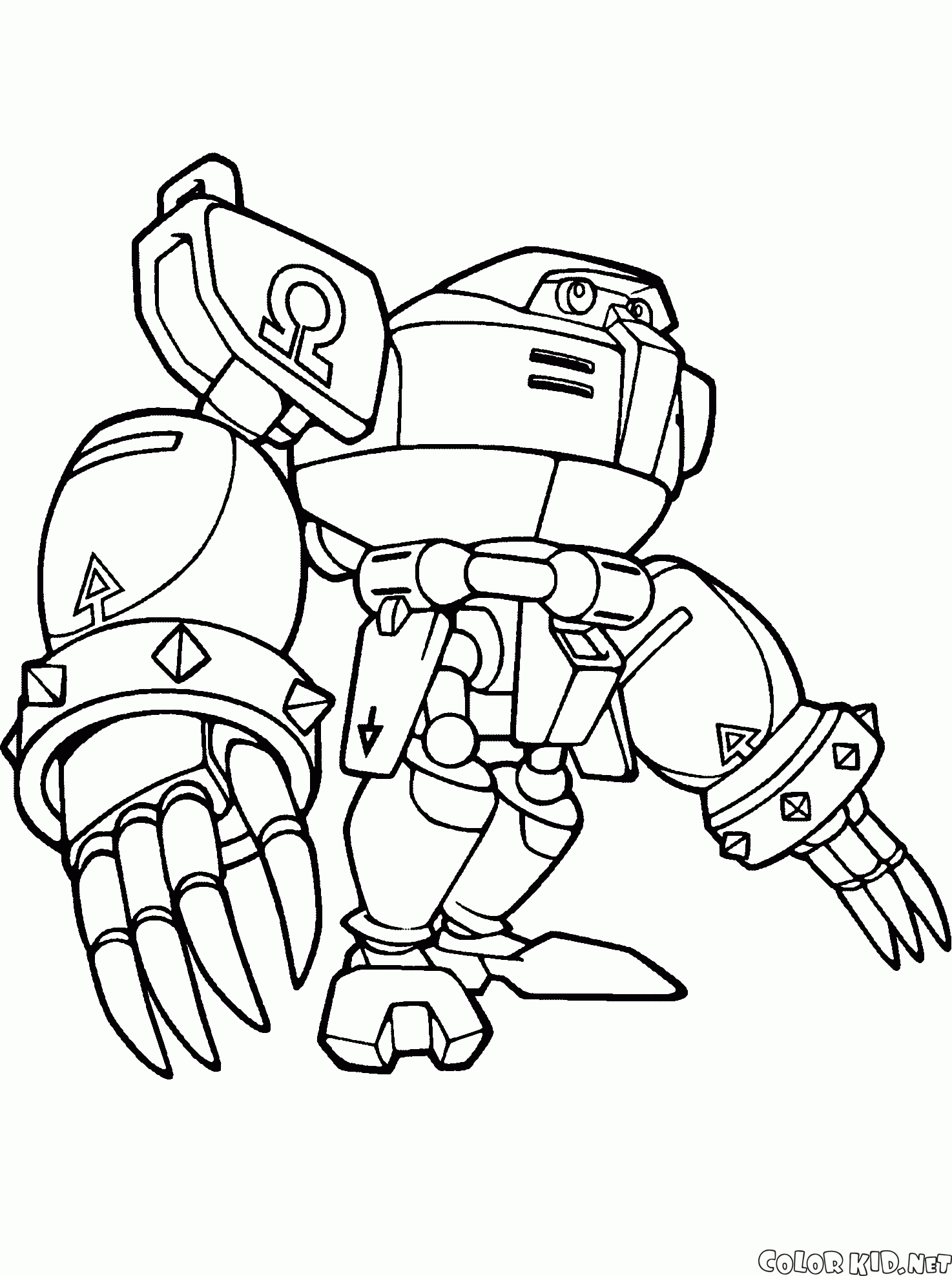 Coloring page - Sonic X