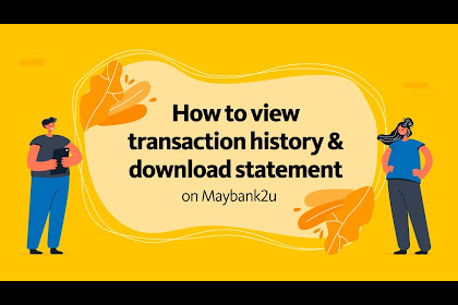 How to Download Maybank Statement