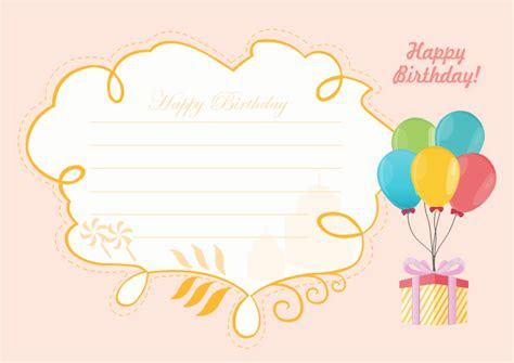 There are many word birthday card templates available for download, so you don't really have to spend a lot of time on your computer creating these kinds of cards at all. 40 free birthday card templates templatelab 40 free birthday card
