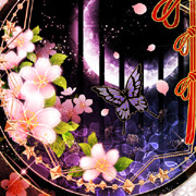 和風 幻想壁紙 龍や夜桜 紅葉 四季の幻想的な和風壁紙満載