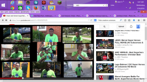 YouTube Video from this year's Anthropology By the Wire, "Clean and Green Superheroes". Photo courtesy of Samuel Collins.