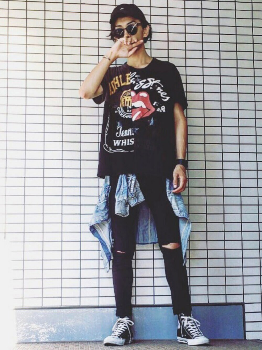 実は万能 ビンテージのバンドｔシャツを使った着こなし メンズ Boy ボーイ モテない男子のためのモテメディア
