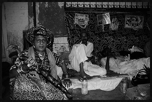 My Snake Stick And Me - Mahim Dhuni of Makhdhoom Shah Baba by firoze shakir photographerno1
