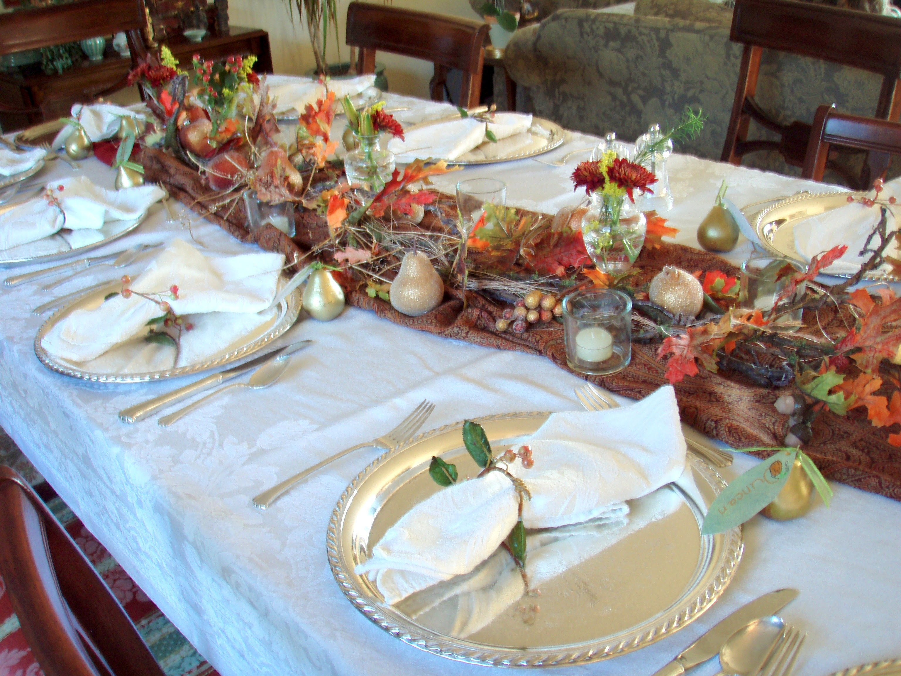 Thanksgiving Table Decorations » An Inspired Kitchen