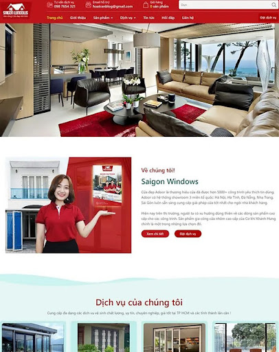 Template Blogger Dịch Vụ Cửa Nhôm