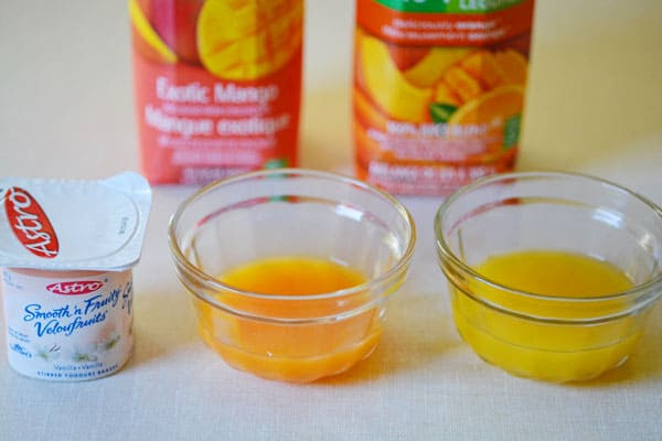 How to make candy corn popsicles