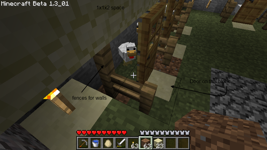 Minecraft Chicken Farm by Nucleardb on DeviantArt